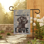 Labrador Retriever | Labsolutely in Love Garden Flag | House Banner