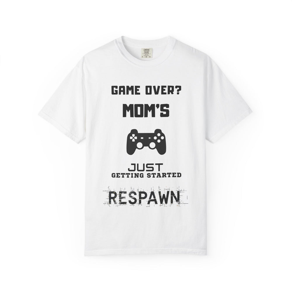 Gamer Mom Respawn T-Shirt | Funny & Sustainable Gaming Gift