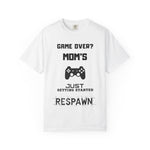 Gamer Mom Respawn T-Shirt | Funny & Sustainable Gaming Gift
