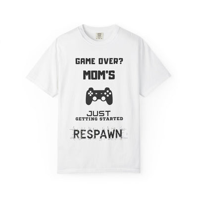 Gamer Mom Respawn T-Shirt | Funny & Sustainable Gaming Gift