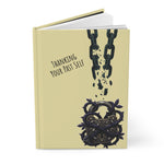 Thanking Your Past Self Hardcover Journal — Gratitude Reflection Notebook