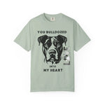 Bulldog Love Unisex T-Shirt: Eco-Friendly Comfort for Gamer Dog Enthusiasts - Iron Phoenix GHG