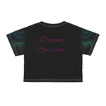 Fantasy Dragon Crop Top | Edgy Gamer Festival Wear