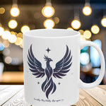 Phoenix Rising Mug - American Resilience Symbol | Patriotic Coffee Mug
