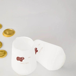 13oz Personalized Frosted Wine Glass, Eco-Friendly Fun - Iron Phoenix GHG