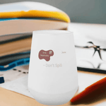 13oz Personalized Frosted Wine Glass, Eco-Friendly Fun Detail 11 | Our Phoenix Rise