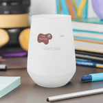 13oz Personalized Frosted Wine Glass, Eco-Friendly Fun Detail 12 | Our Phoenix Rise