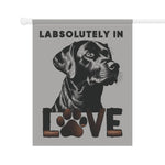 Dog Lover's Garden Banner, Outdoor Decor, Pet Accessories, Welcome Sign, Home & Garden, Animal Enthusiast Gift - Iron Phoenix GHG