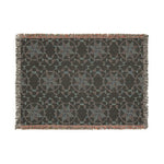 Patchwork Star quilt pattern Woven Blanket | farmhouse boho throw