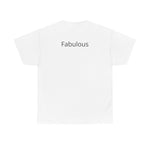 Phoenix Graphic Tee — 'Fabulous' Back Print Inspirational T-Shirt