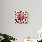 Elegant Rose Acrylic Wall Art Panels - Beautiful Home Decor - Iron Phoenix GHG