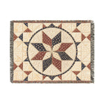 Patchwork Star Woven Blanket