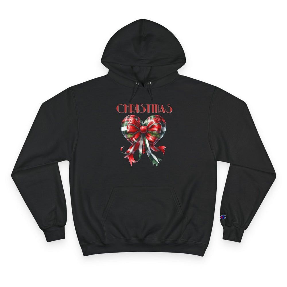 Love Christmas Champion Hoodie, Simple Ugly Sweater Pullover, Festive Holiday Jumper, Xmas Sweatshirt, Warm Winter Clothing