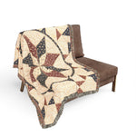 Patchwork Star Woven Blanket