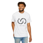 Hustle  Less , More Coffee T-Shirt — "take a sip" Minimal Graphic Tee