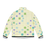 Pastel Pixel Puffer Jacket - back view | Our Phoenix Rise