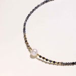 Twilight Pearl Iolite Necklace
