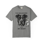 Bulldog Love Unisex T-Shirt: Eco-Friendly Comfort for Gamer Dog Enthusiasts - Iron Phoenix GHG