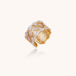 Honeycomb Crystal Power Ring