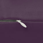 The Moth & Moon Lumbar Pillow — Purple Decorative Accent Pillow