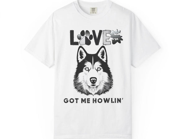 Husky Lover T-shirt - Cozy & Stylish Unisex Tee, Pet Lover Gift - Iron Phoenix GHG