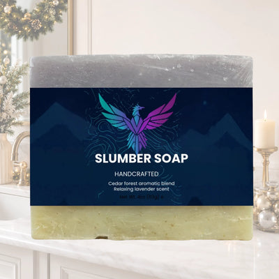 Handmade Slumber Soap Fir Lavender Main Perspective | Our Phoenix Rise