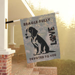 Beagle Garden Banner - Perfect for Dog Lovers, Pet Memorials, Family Home, Animal Lovers, Outdoor Decor