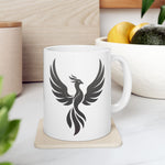 Tribal Phoenix Wings Mug | Ceramic Coffee Cup