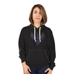 Phoenix Wings Hoodie — Inspirational 'Rise & Renew' Black Pullover