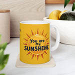 Personalized Sunshine Mug - Brighten Your Day, Custom Name Coffee Mug - Iron Phoenix GHG