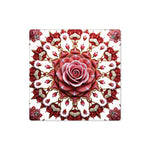 Elegant Rose Acrylic Wall Art Panels - Beautiful Home Decor - Iron Phoenix GHG