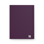 Moon Phase Hardcover Journal — Mystical Moth Notebook for Moon Magic & Wiccan Planning