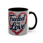 Fueled by Love Mug - Romantic Coffee Mug, Perfect Gift for Couples - Iron Phoenix GHG