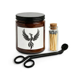 Phoenix emblem candle jar | Candle
