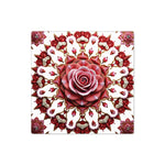 Elegant Rose Acrylic Wall Art Panels - Beautiful Home Decor - Iron Phoenix GHG