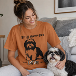 Funny Shih Tzu Pun Shirt - Bay Blue Color Option | Our Phoenix Rise