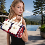 Patriotic Stars & Stripes Handbag - American Flag Purse | USA Pride
