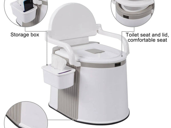 Gray White Ribbon Paper Box Anti Slip Strip Outdoor Toilet - Iron Phoenix GHG