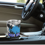 Dad Runs on Beer Insulated Tumbler - Stainless Steel Base | Our Phoenix Rise