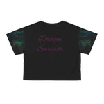 Fantasy Dragon Crop Top | Edgy Gamer Festival Wear