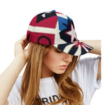 Patriotic Stars and Stripes Baseball Cap - Material Detail | Our Phoenix Rise