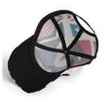 Patriotic Stars and Stripes Baseball Cap - Brim Detail | Our Phoenix Rise