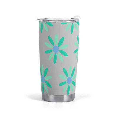 "Daisy" Floral Travel Mug (20oz) | Iron Phoenix GHG - Iron Phoenix GHG