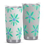 "Daisy" Floral Travel Mug (20oz) | Iron Phoenix GHG - Iron Phoenix GHG