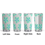 "Daisy" Floral Travel Mug (20oz) | Iron Phoenix GHG - Iron Phoenix GHG