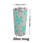Daisy Floral Travel Mug (20oz) Detailed View 7 | Our Phoenix Rise