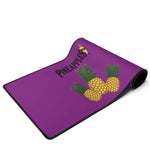 Purple Pineapple XXL Deskmat – Water-Resistant, Non-Slip