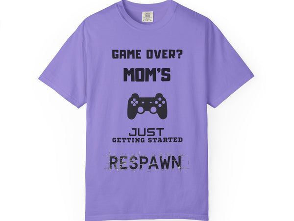 Gamer Mom Respawn T-Shirt | Funny & Sustainable Gaming Gift