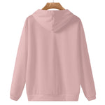 Personalized Mrs Est 2024 Hoodie - White on female model, back view | Our Phoenix Rise