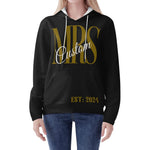 Womens Lightweight All Over Printing Pullover Hoodie Sweatshirt Detailed View 9 | Our Phoenix Rise